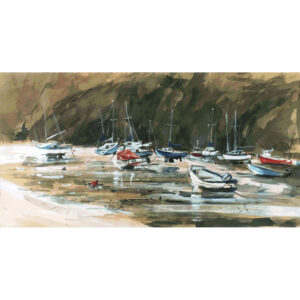 Boats in Solva harbour