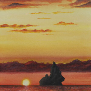 Church Rock Sunset