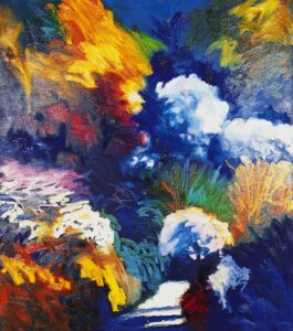fine art print of mixed media painting by Peter Daniels